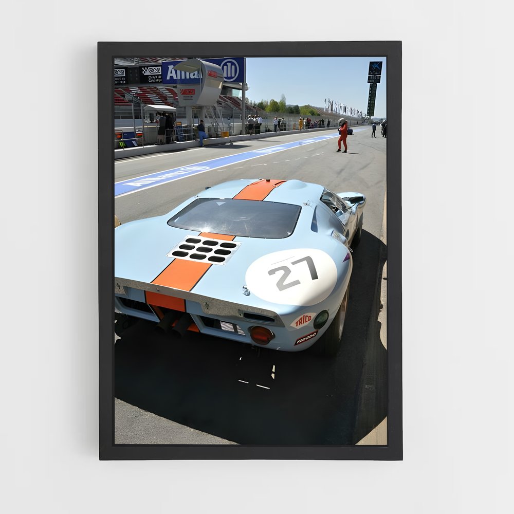 Poster GT40 Racing Spirit – affiche Ford (vue 2)